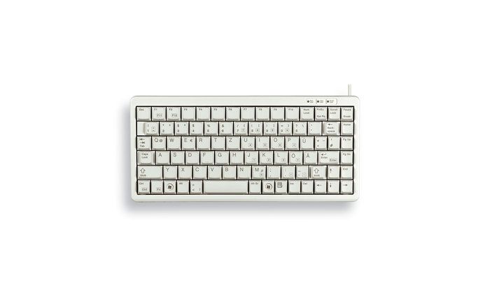 CHERRY G84-4100 Mini Keyboard - USB - QWERTZ - German - Grey