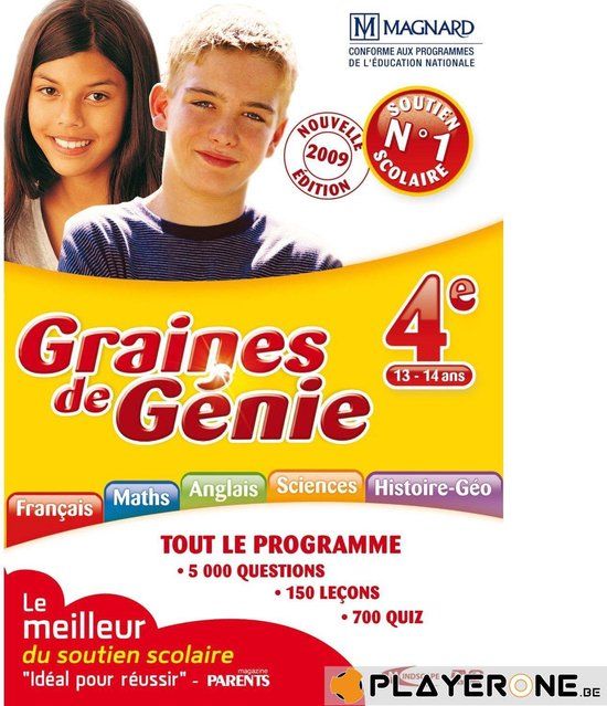 Logithéque Graines de Génie DVD 2009