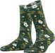 Burlington Fancy Christmas gedessineerd katoen sokken dames groen - maat 36-41