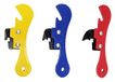 Fackelmann FK-30422, blikopener, diverse kleuren, 10 x 2,5 cm
