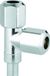GROHE WAS-T-Aftakstuk 41007 DN10 voor hoekstopkranen chroom
