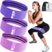 Ibenzoa® Bandes de résistance polyvalentes pour Pilates, Yoga et musculation avec antidérapant