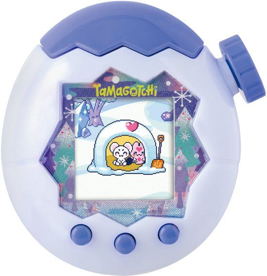 Bandai Tamagotchi Paradise White Glacier – Virtueel Diertje – Interactief Speelgoed – Witblauwe Gletsjer – Kinderspeelgoed 6+