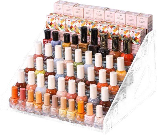 NovaWare Nagellak Organizer - Make Up Organizer - Transparant