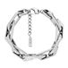 Diesel DX1577040 Heren Armband 19cm - Zilverkleurig