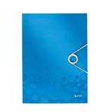 Leitz WOW 3-klepsmap - blauw/metallic