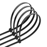 Kabelbinders van nylon, zwart, 40 stuks, breedte 3,6 x lengte 200 mm