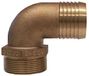 Groco adaptateur tuyau vers tuyau brun 32 mm