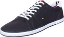 Tommy Hilfiger Veterschoenen Heren Lage Sneakers Canvas Rubber Marineblauw 48