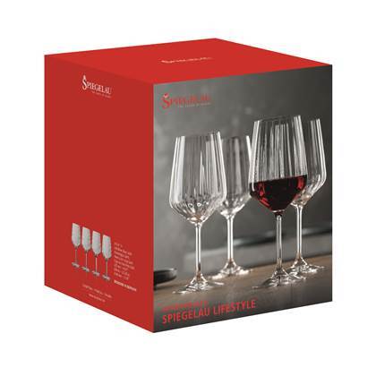 Spiegelau Lifestyle Rodewijnglas 4 st. - 0,63 L