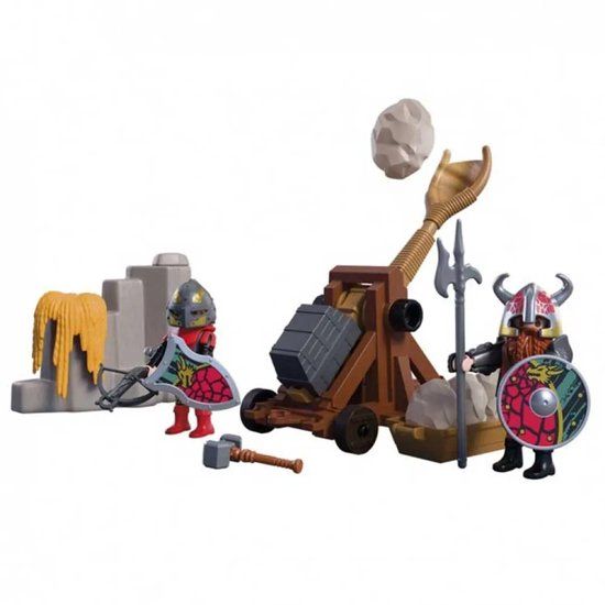 PLAYMOBIL Knights 72117 Steenkatapult Drakenridder