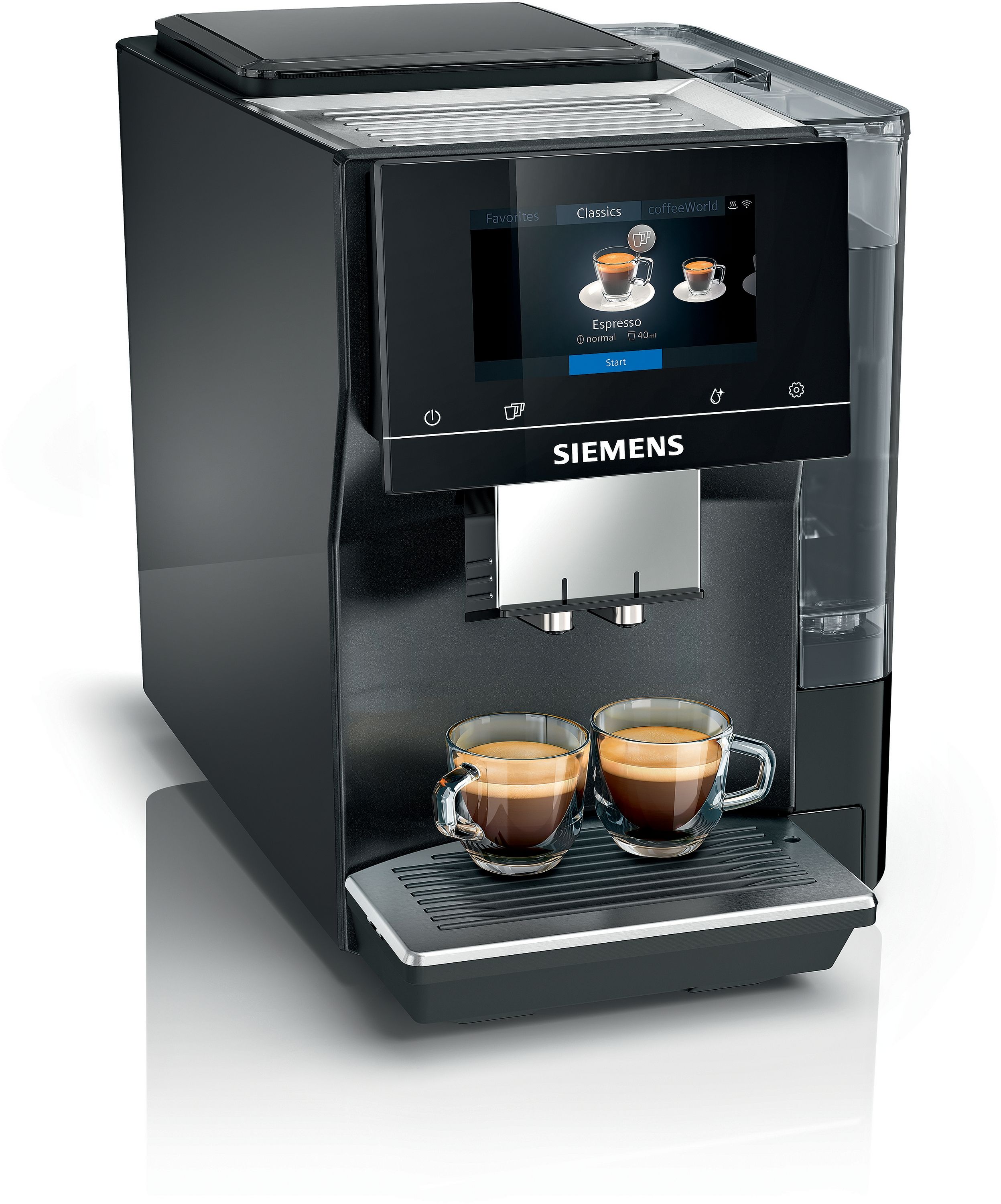Siemens EQ.700 Classic Volautomatische Espressomachine - Zilver