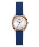 Guess Charlotte GW0820L2 Horloge - Siliconen - Blauw - Ø 30 mm