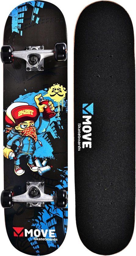 Move Skateboard Graffiti - 31 inch - Multicolor