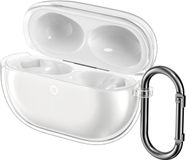 kwmobile Earphones Case for Huawei Freebuds Pro 5 Case - Clear TPU Silicone Earbuds Cover - Transparent