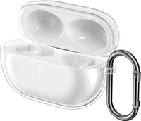 kwmobile Earphones Case for Huawei Freebuds Pro 5 Case - Clear TPU Silicone Earbuds Cover - Transparent