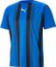 Puma Teamliga Shirt Korte Mouw Heren - Royal / Zwart | Maat: 3XL