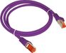 ALANTEC câble de raccordement Cat.6A, S/FTP, 2 mètre, LSOH, violet