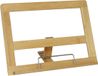 Item International Gerimport Kookboekstandaard/houder - Hout - Lichtbruin - Opvouwbaar - 32 x 24 x 3 cm