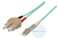 Tecline 39985600 OM3-vezel LWL-kabel (50/125 µm, 0,5 m) turquoise