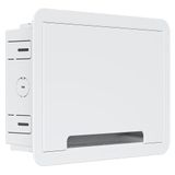 ECHOGEAR TV-inbouwdoos, 9 inch (22,9 cm), tv-inbouwdoos en netwerkbehuizing, werkt met Roku, Apple TV, Fire TV Stick en Samsung One Connect Mini, wifi-vriendelijke kabelmanagementkit