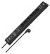 Brennenstuhl Premium-Line, verdeelcontactdoos, 6 stopcontacten, 3,0 meter, zwart, 2x USB-poort, met schakelaar en overspanningsbeveiliging
