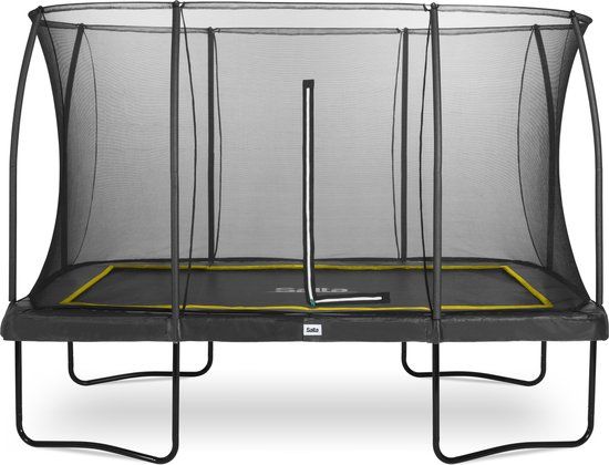 Salta Comfort Edition Rechthoekige Trampoline - 366 x 244 cm - Zwart - Met Veiligheidsnet