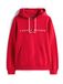 TOMMY HILFIGER Sweatshirt rood / wit
