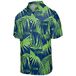 FOCO Heren NFL Baltimore Ravens SMU Bloemen Aloha Button Up Shirt - Heren Large
