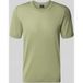 OLYMP Casual Regular Fit Pullover kurzarm mint, Uni