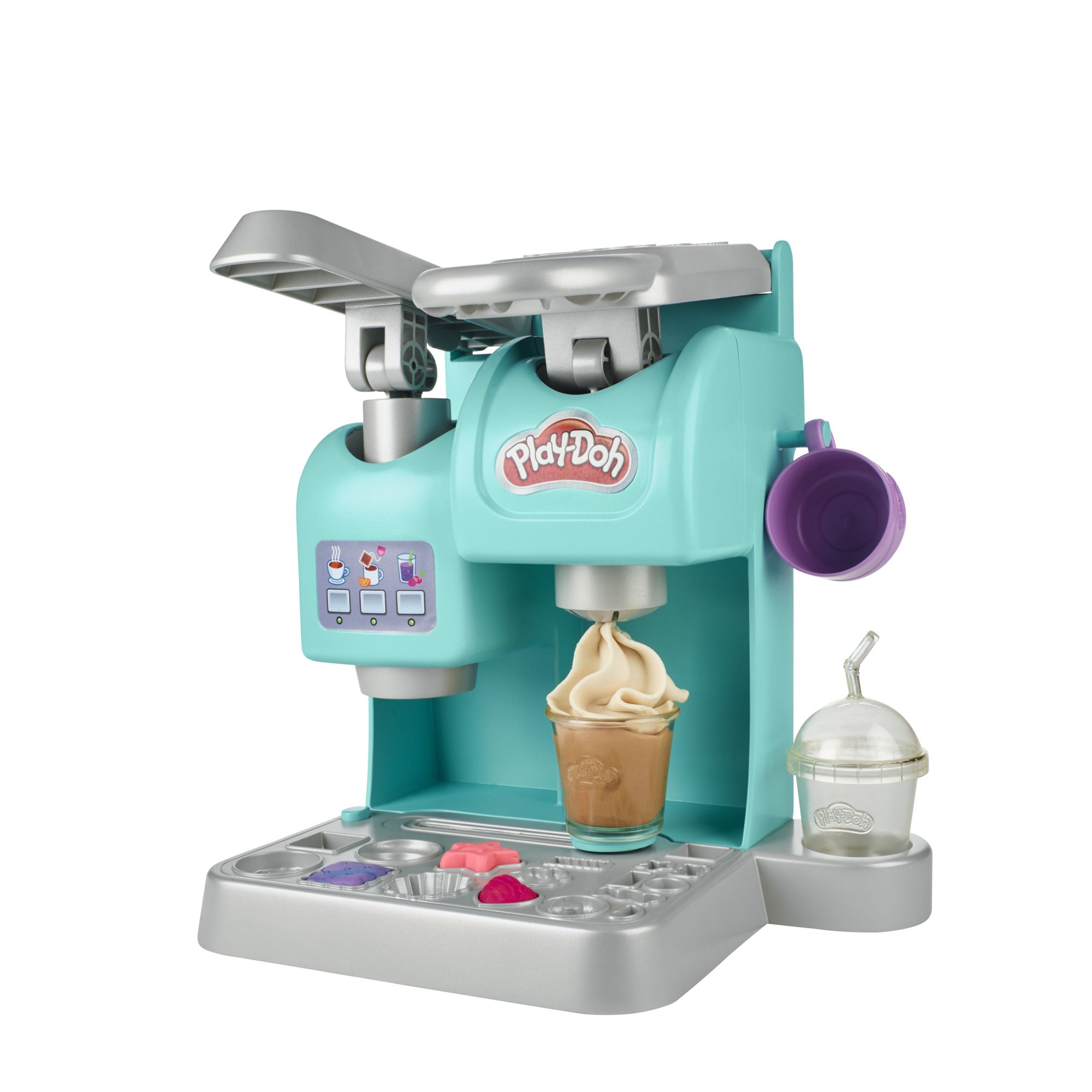 Play-Doh Kitchen Creations Superkleurrijke Café Playset - 3+ Years