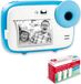 AgfaPhoto Realikids Instant Cam Pack + 3 extra rolls ATP3WH thermal paper - Blue