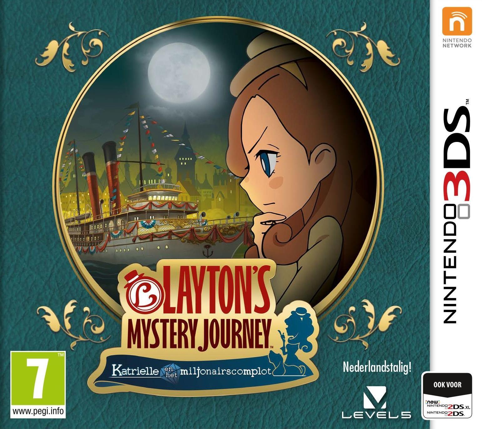 Nintendo Layton's Mystery Journey: Katrielle en het Miljonairscomplot 3DS Nintendo 3DS