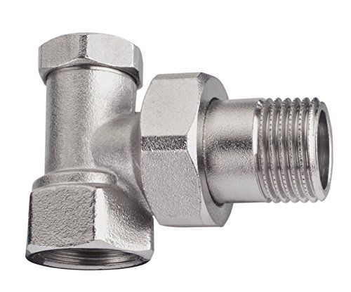 Cornat T591016 radiator, schroefverbinding, hoek afsluitbaar, 1/2 inch