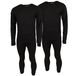 Accezzi Sous-vêtements de ski homme noir lot de 2