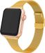 Go Go Gadget - Smartwatch bandje - Geschikt voor Apple Watch Series 1/2/3/4/5/6/se - 38/40 MM - Magnetische sluiting - Goud