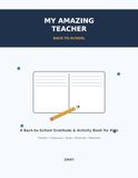 My Amazing Teacher: A Back-to-School Gratitude & Activity Book for Kids