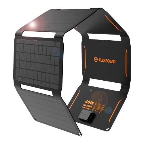 FlexSolar 40 W draagbare zonne-oplader (19,8 V/2,1 A Max)
