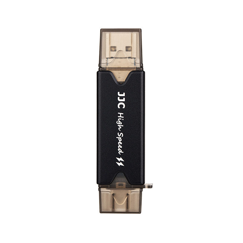 JJC CR-UTC3 USB 3.0 Card Reader Zwart