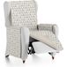 ECOMMERC3 Omkeerbare bankhoes, antislip, 1-zits, beige