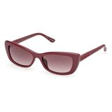 Cat-Eye Guess GU00156-H Zonnebril Rood Man