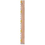 Opti S60-65-00886 ritssluiting, 100% polyester, 00886 bruin, 65 cm
