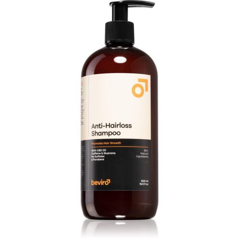 BEVIRO Naturalny szampon przeciw wypadaniu włosów 500 ml
