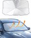 Wan GmbH Pare-soleil réfléchissant pour voiture : protection UV et protection contre la chaleur pour les vitres de voiture