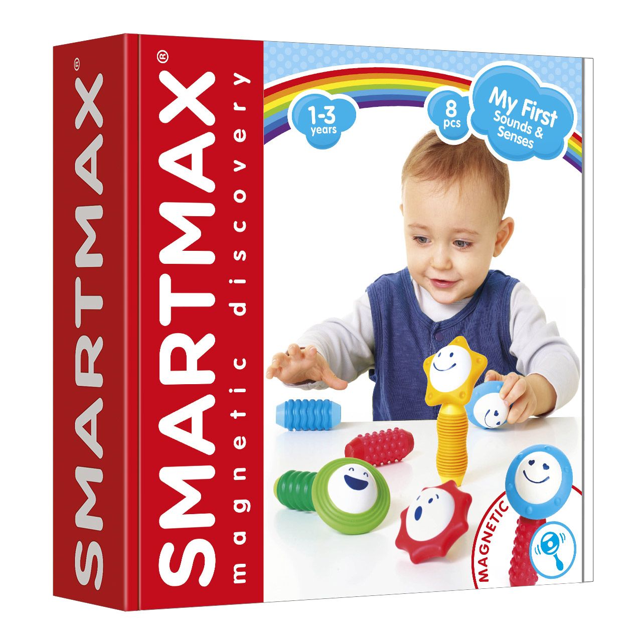 SmartMax My First Sounds & Senses - Magnetisch constructiespeelgoed voor peuters