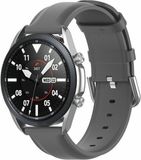 By Qubix Qubix Garmin Approach S12 / S40 / S42 - Classic leren bandje - Grijs