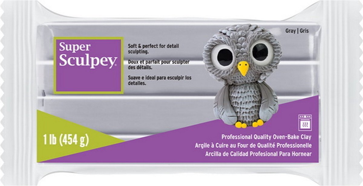 Sculpey Super Grey 454 gram