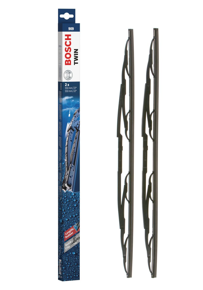 Ruitenwissers Twin 909 - 550/550 mm - Set