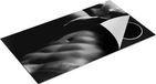 Chefcare Inductie Beschermer Man met Sixpack - Zwart Wit - 95x55 cm