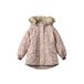Wheat Winterparka met Imitatiebontkraag - Roze